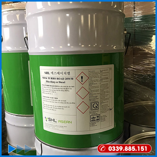 Dầu Nhớt SHL- SILK TURBO ROAD 20w50 - DẦU ĐỘNG CƠ DIESEL
